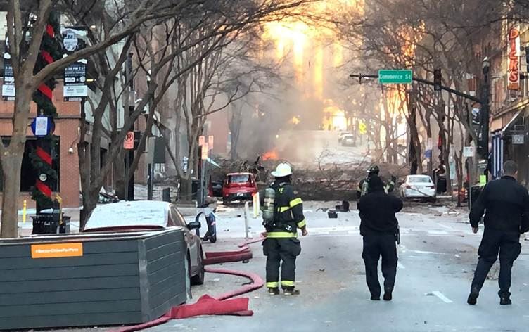 ABD'nin Tennessee eyaletinde şiddetli patlama!