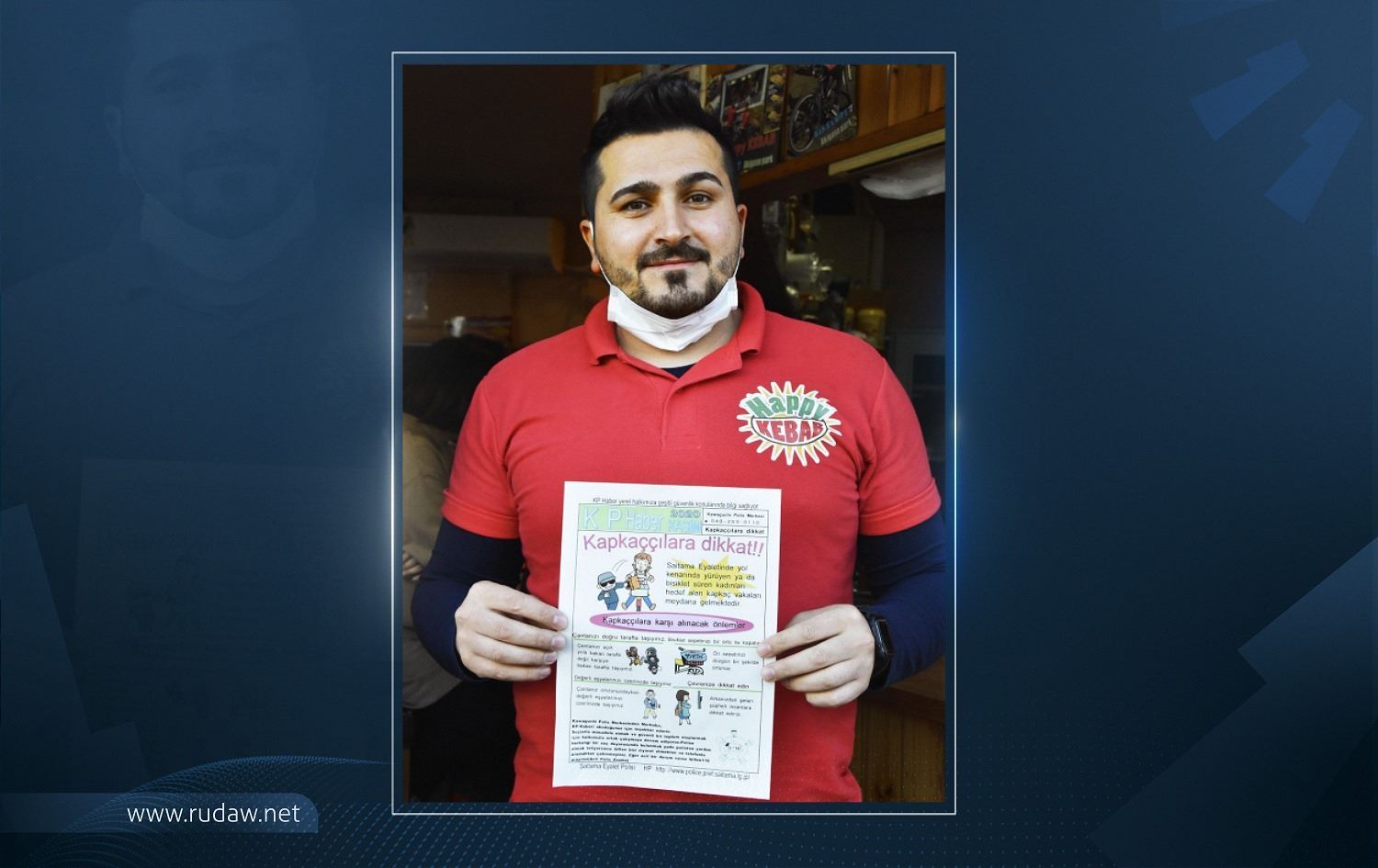 Japon polisi Kürt toplumu için Türkçe gazete çıkarıyor