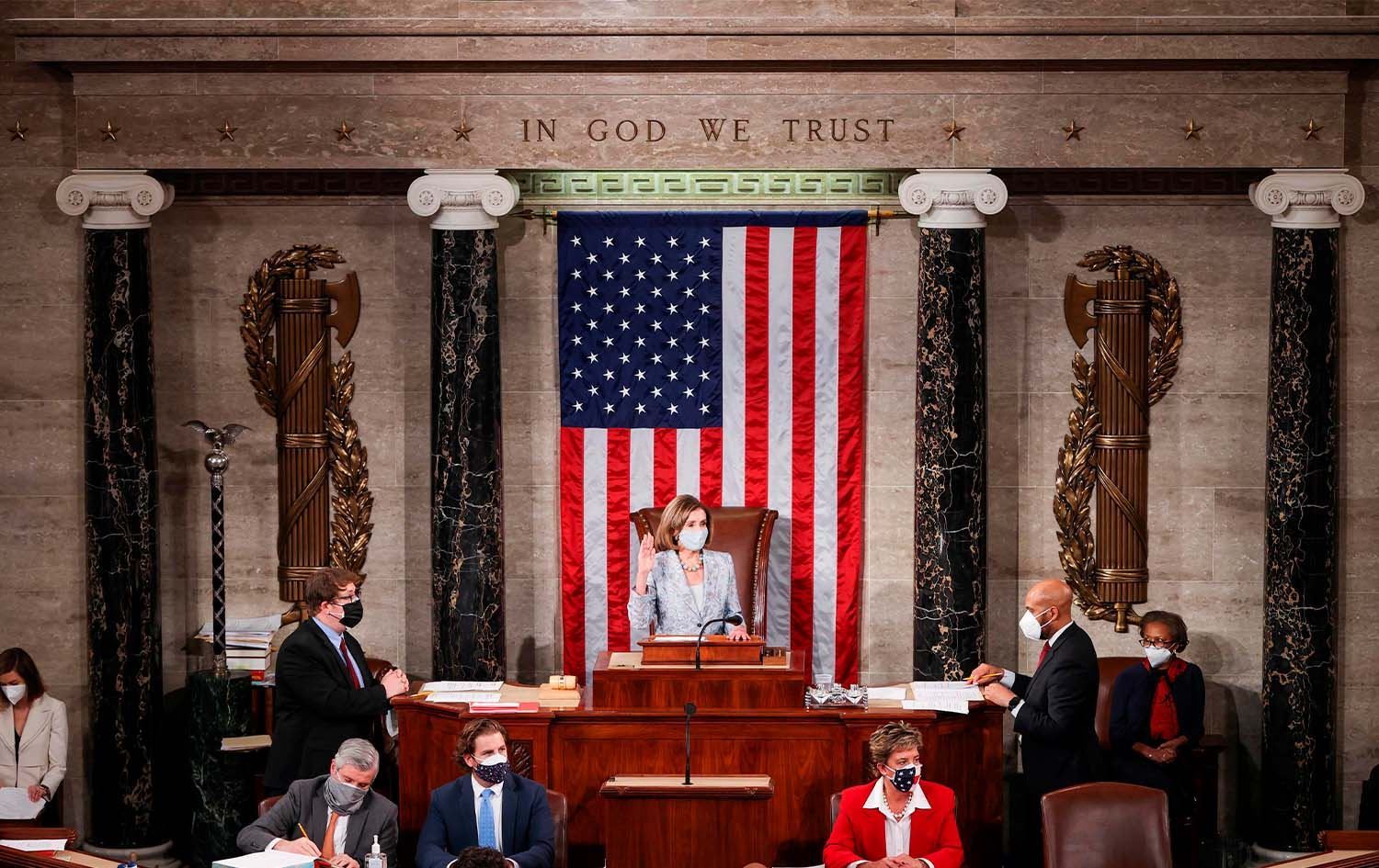 Nancy Pelosi, 4. kez Temsilciler Meclisi başkanlığına seçildi