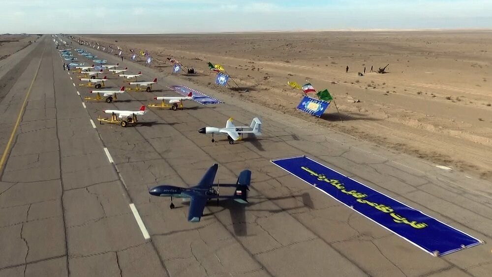 VÎDEO – Îran manovra dronan saz dike