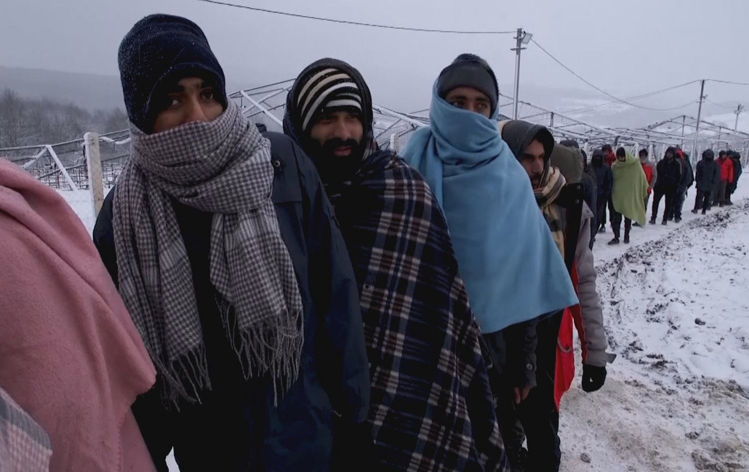 Koçberên Bosnia hindik maye ji serma biqefilin