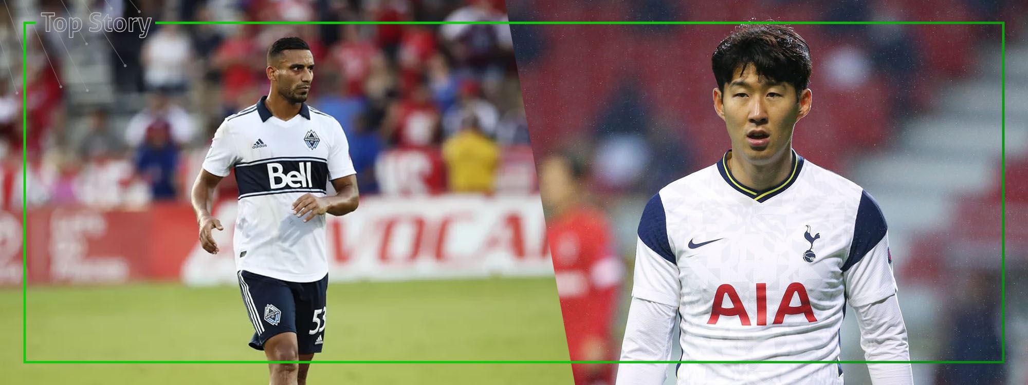 عەلی عەدنان رکابەری سۆن هیونگ مین دەکات