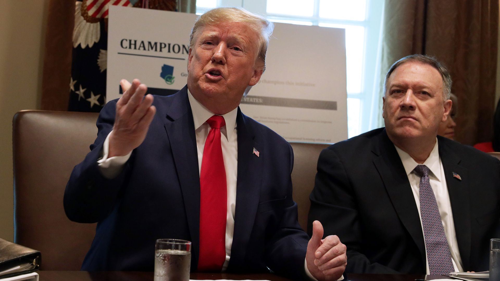 Görev süresi sona eren Trump ve Pompeo’ya Çin’den yaptırım