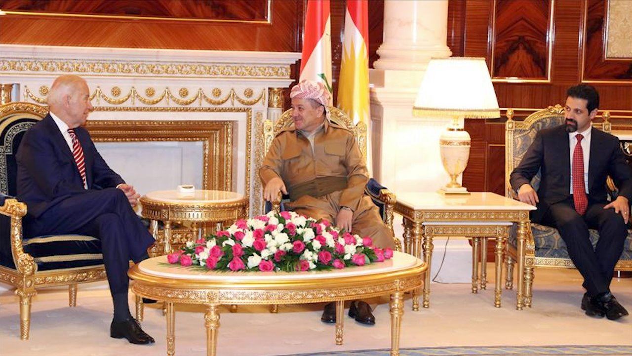 Konsulxaneya Amerîkayê wêneyên lîderên Kurd ên li gel Biden belav kir