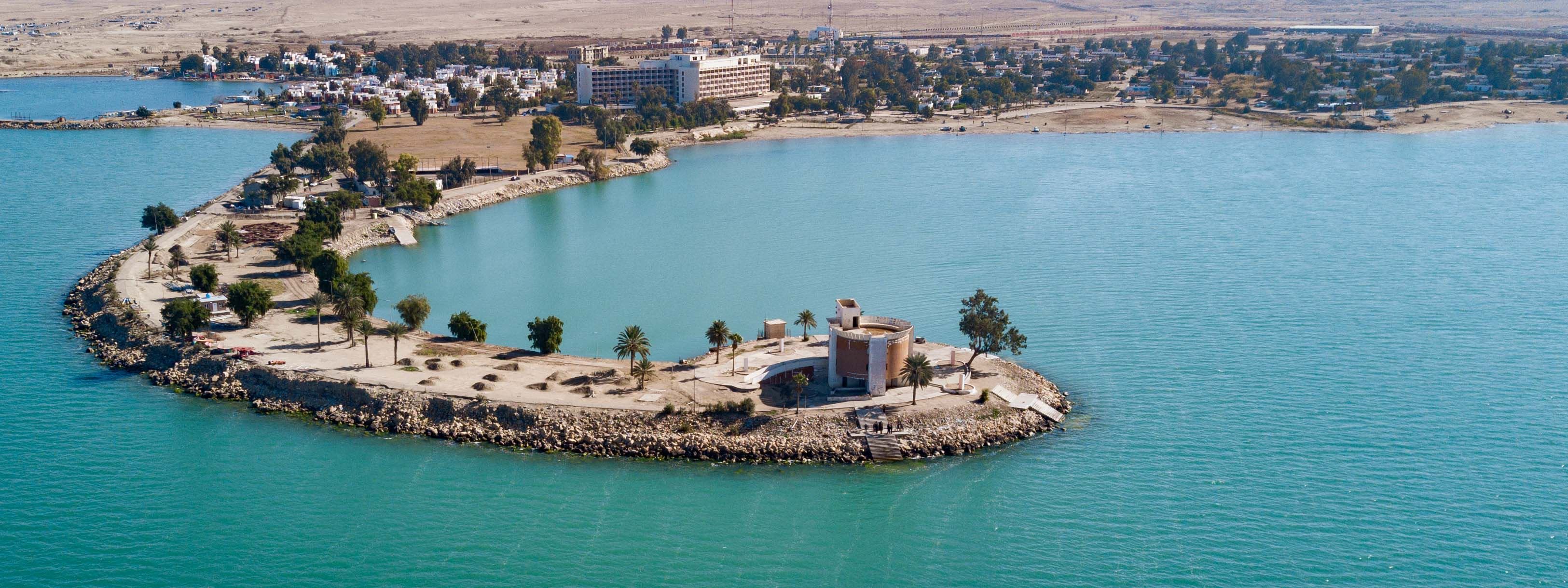 FOTO – Irak’ın en büyük turizm projelerinden biri yenileniyor