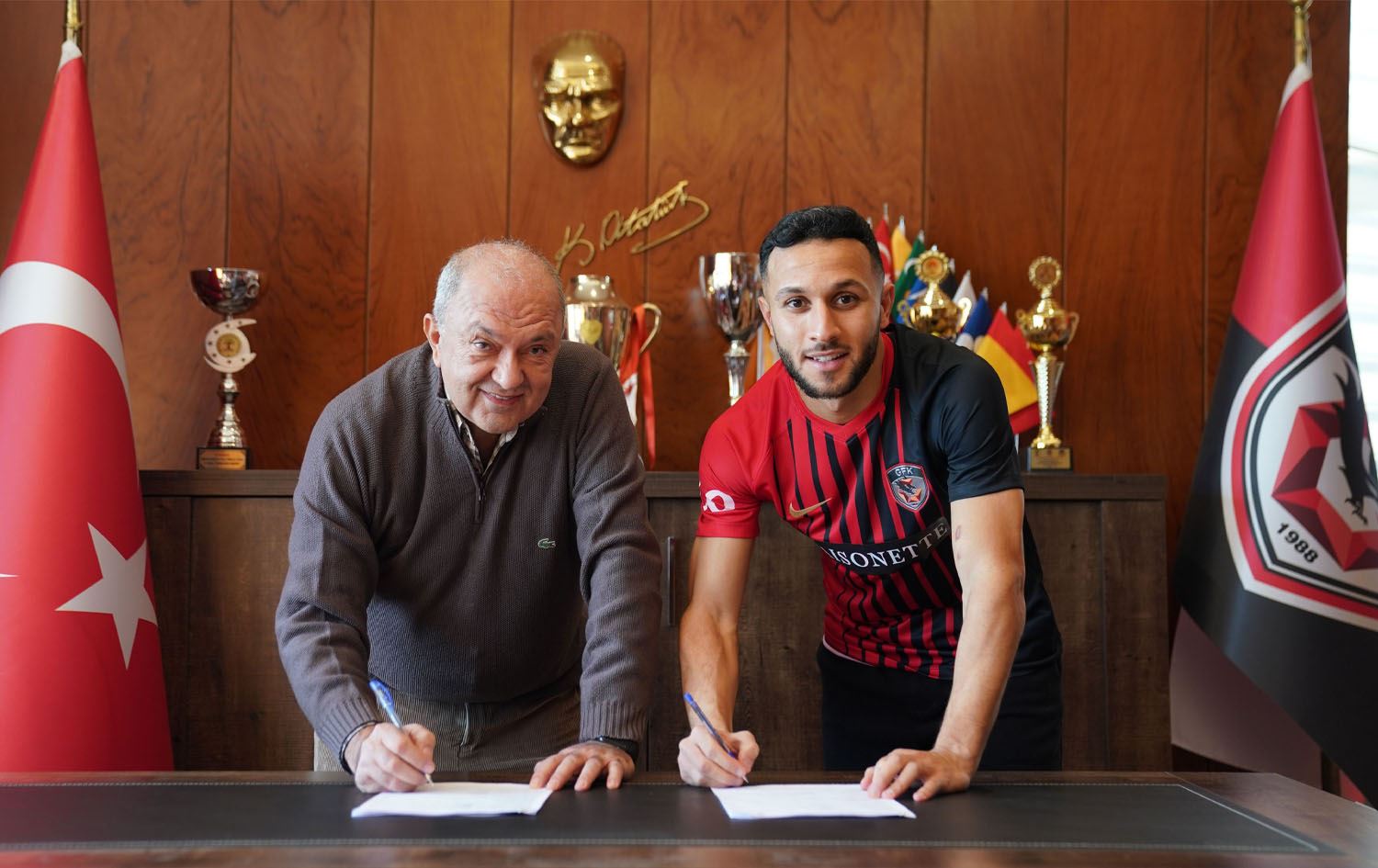 ئۆسامە رەشیدی کورد لە خولی پۆرتوگالەوە چووە خولی تورکیا