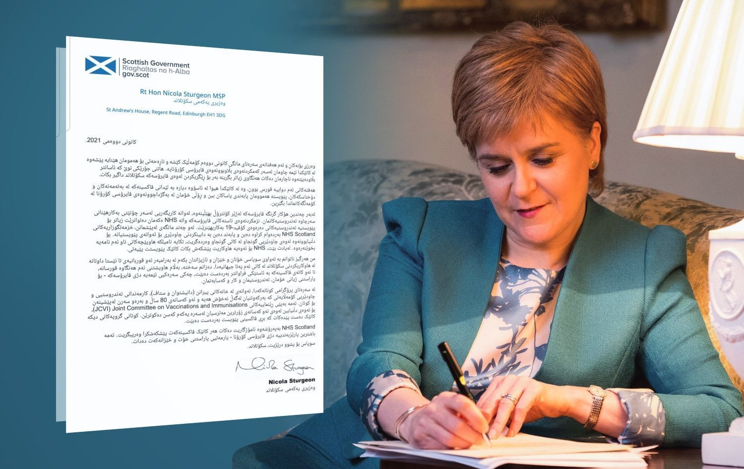 İskoçya Başbakanı Kürtçe uyardı!