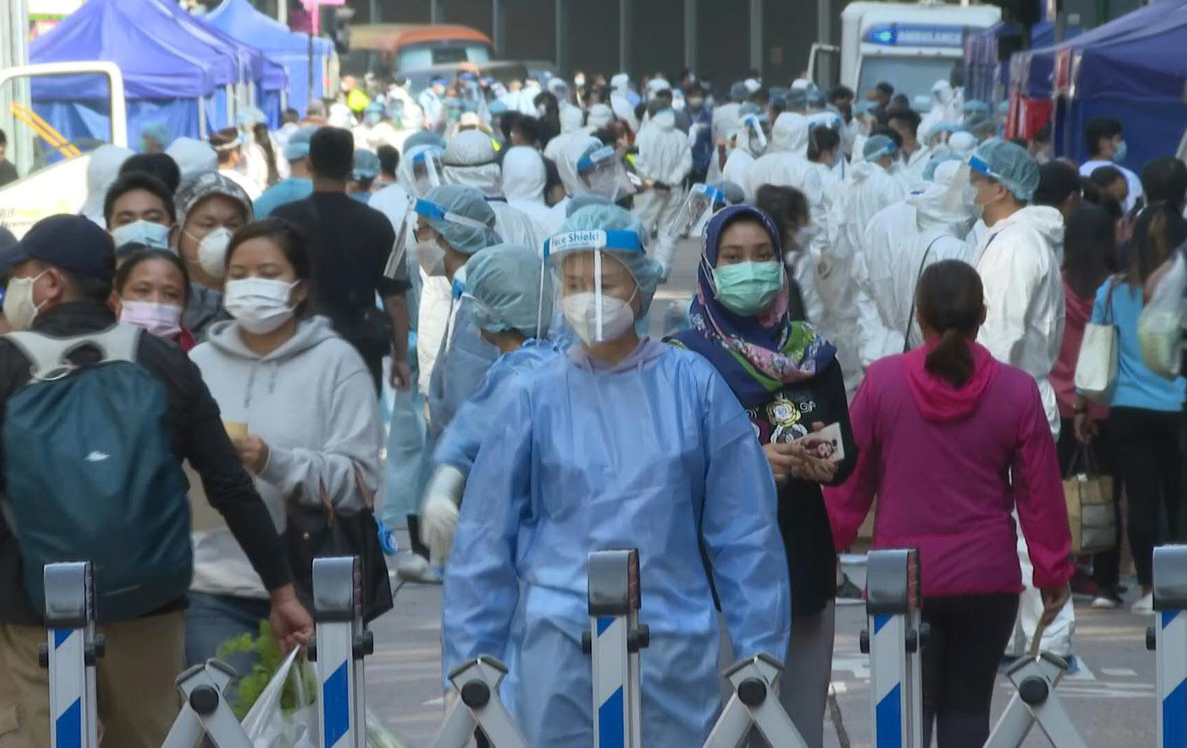 شەپۆلی نوێی کۆرۆنا لە هۆنگ کۆنگ بە تووندی سەریهەڵداوەتەوە