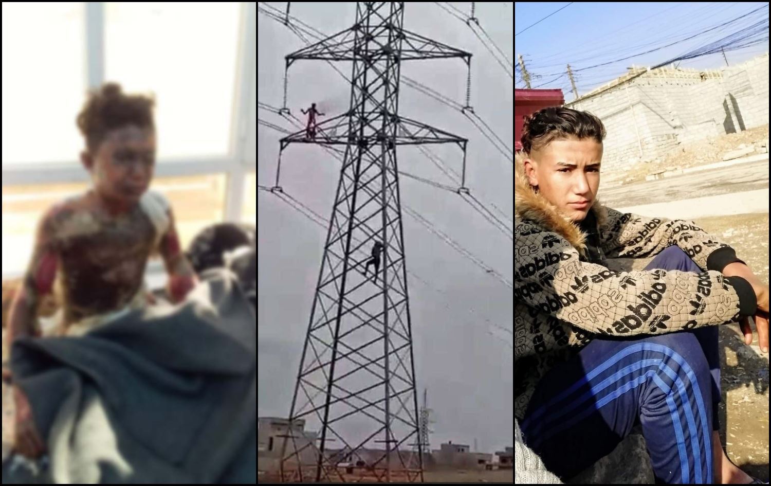 وێنەیەک بۆ فەیسبووک لەسەر تاوەرێکی کارەبا مەرگێکی دڵتەزێنی بەدواوە بوو