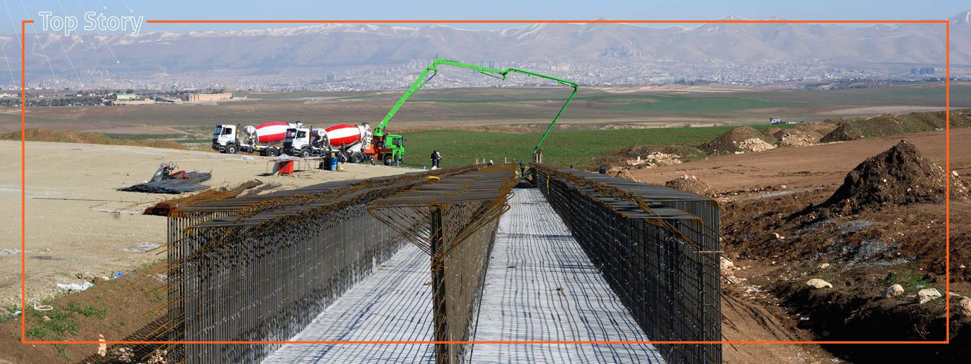 کارکردن لە شەقامی 100 مەتریی سلێمانی ​