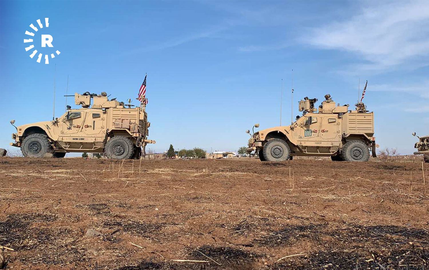 ABD ordusu Derik-Şırnak sınırında ilk defa devriye gezdi