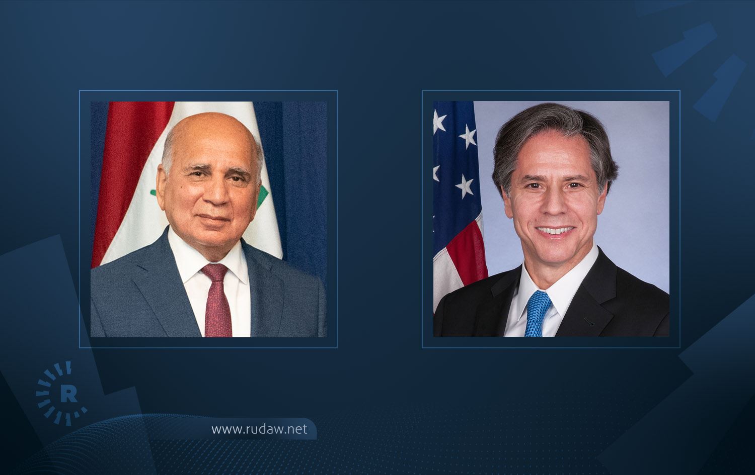 ئەنتۆنی بلینکن: لەگەڵ عێراق کار بۆ رووبەڕووبوونەوەی ئاڵنگارییە ئابوورییەکان دەکەین