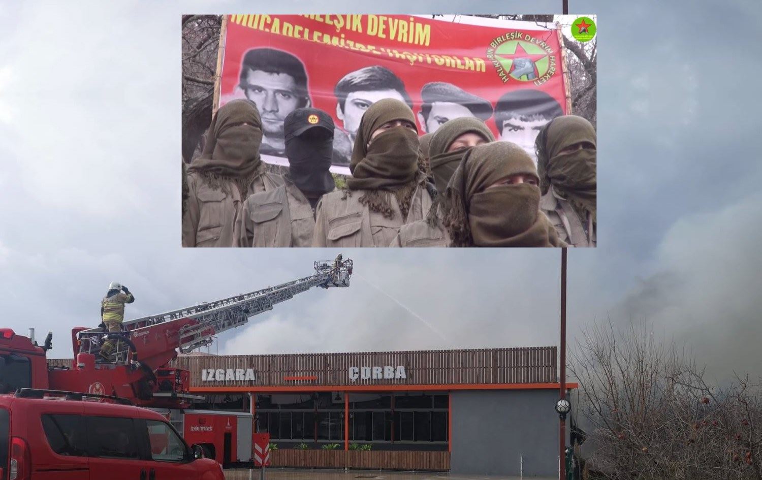 PKK’ye bağlı grup Saadet Partili başkanın fabrikasını yaktığını açıkladı