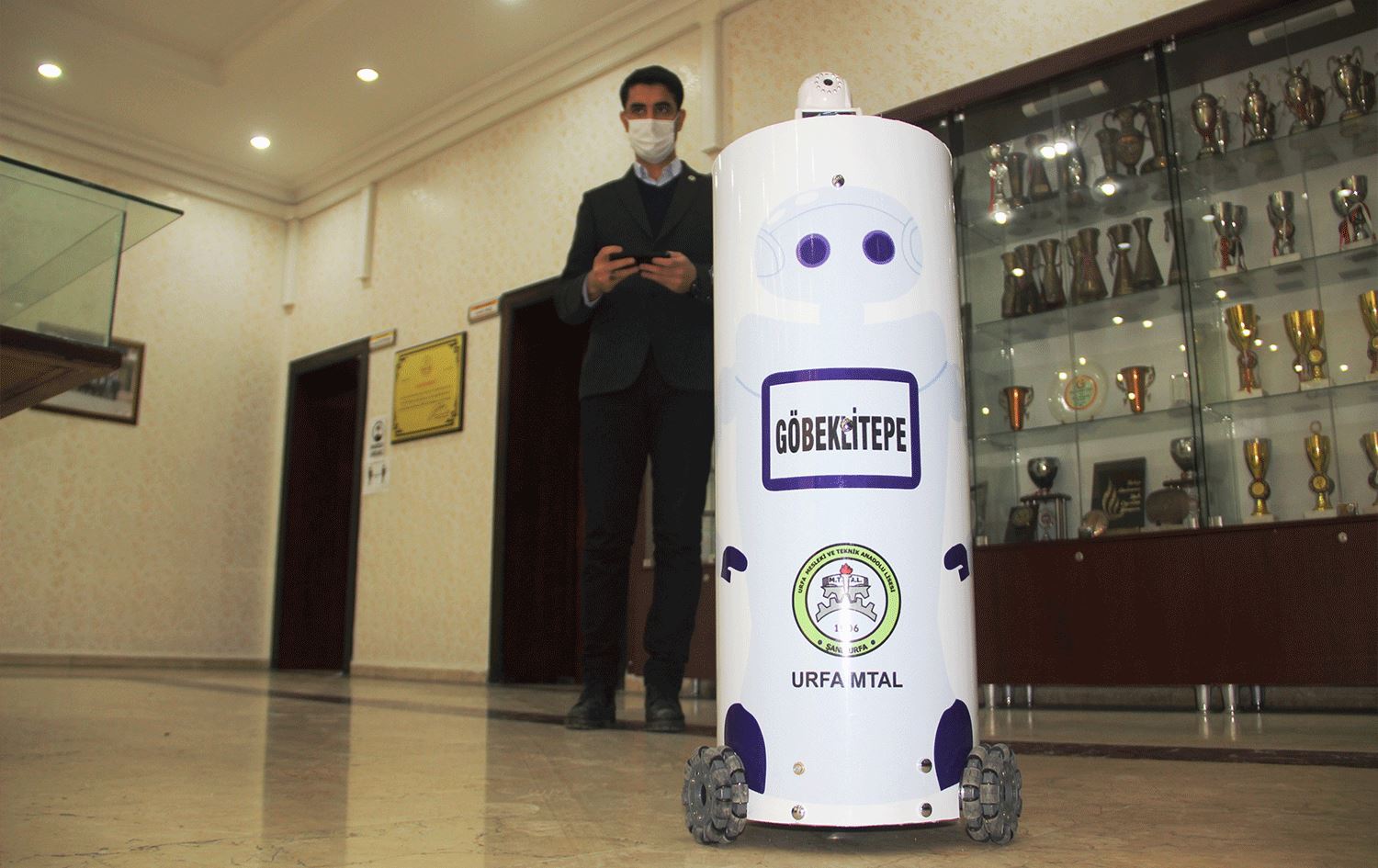 Urfa’da koronavirüs hastalarına robotlar müdahale edecek