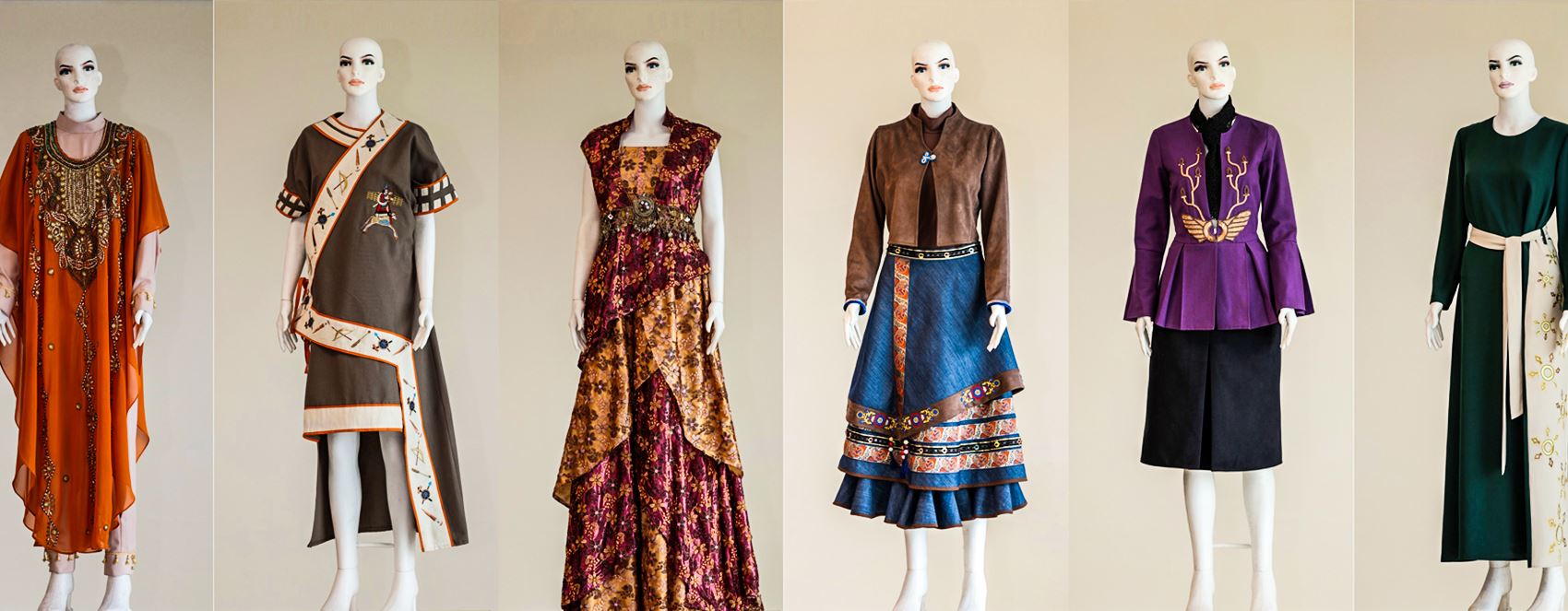 FOTO - Urartu motifleriyle hazırlanan kadın kıyafetleri defileyle tanıtılacak