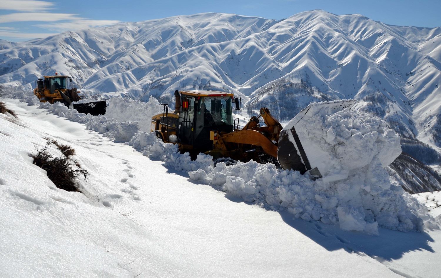 Li Mûşê xebatên vekirina rêyan berdewam in
