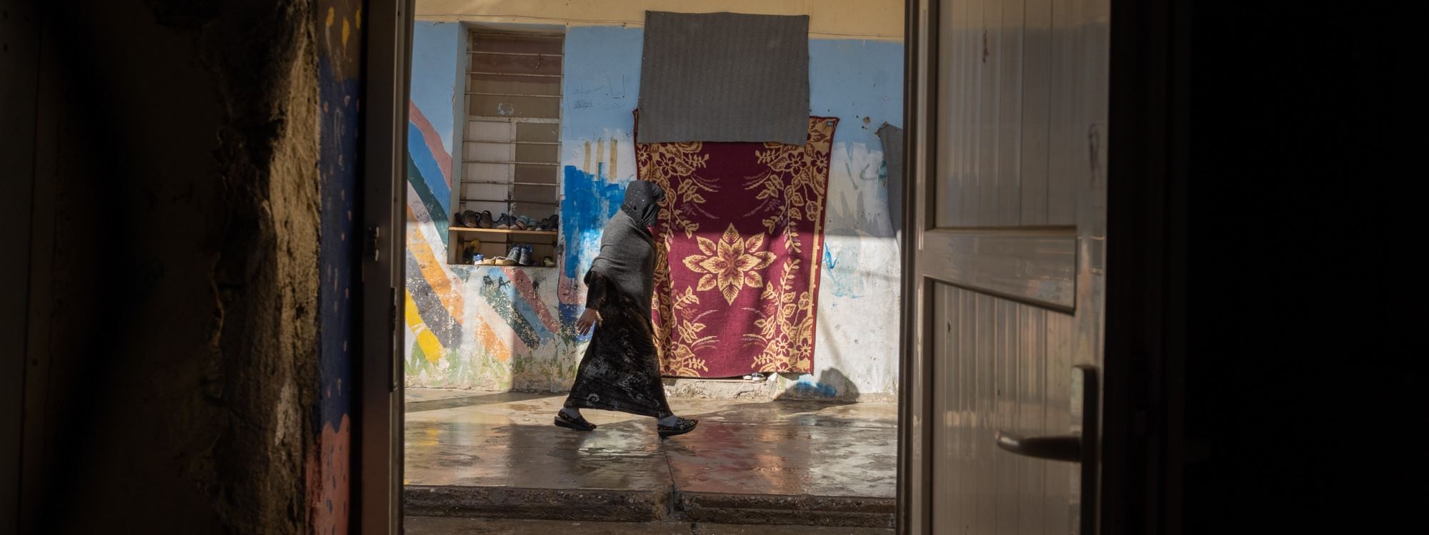 FOTO – Akre kalesi Rojavalı göçzedelere sığınak olmuş