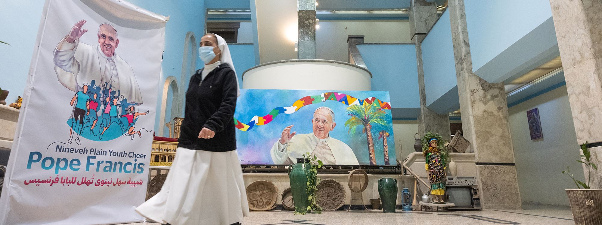 WÊNE - Li Qereqûşê amadekarî bo pêşwazîkirina Papa berdewam in