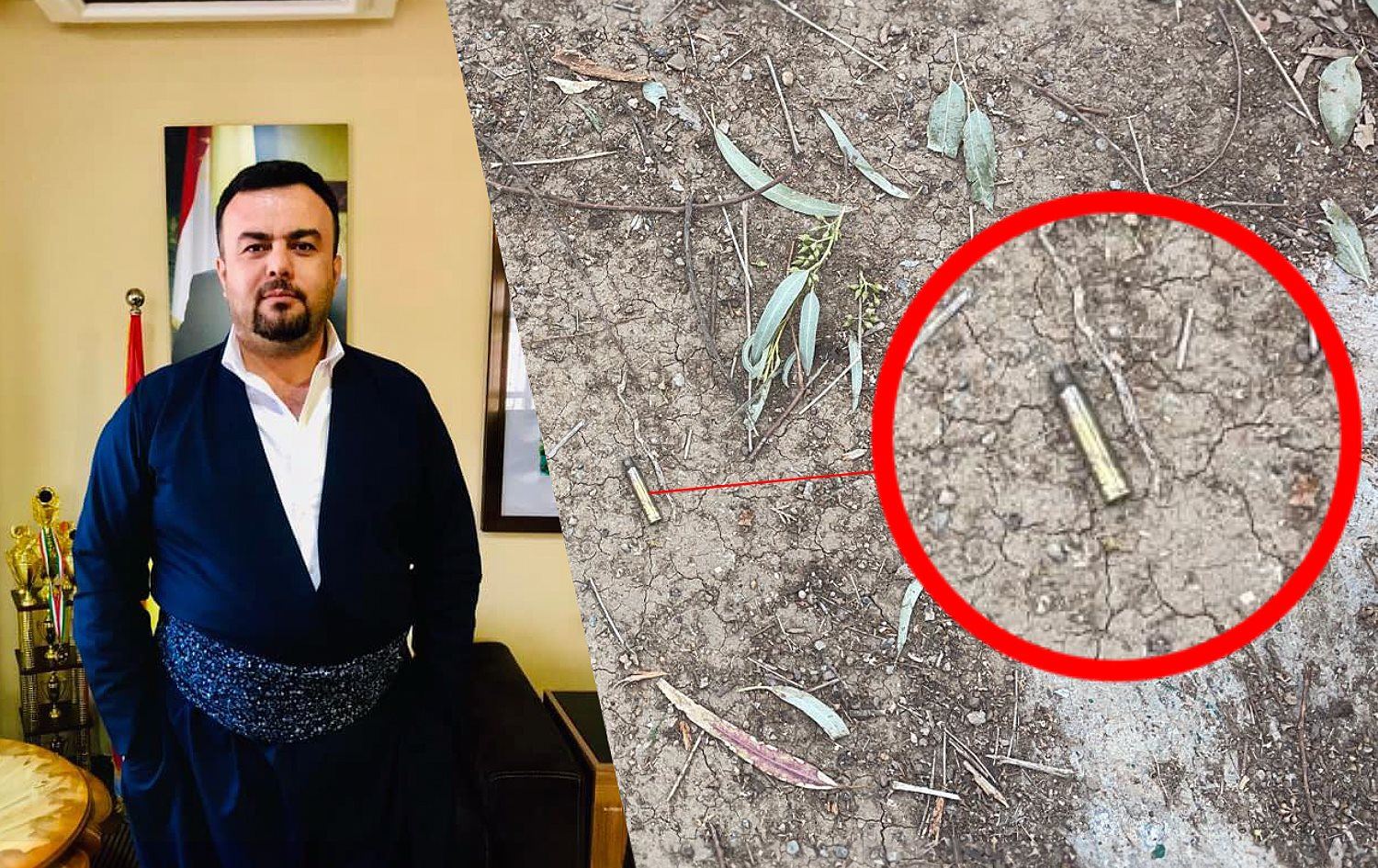 سەرۆکی عەشیرەتی غەوارە: پێنج چەکداری دەمامکدار تەقەیان لە پاسەوانەکانم کردووە