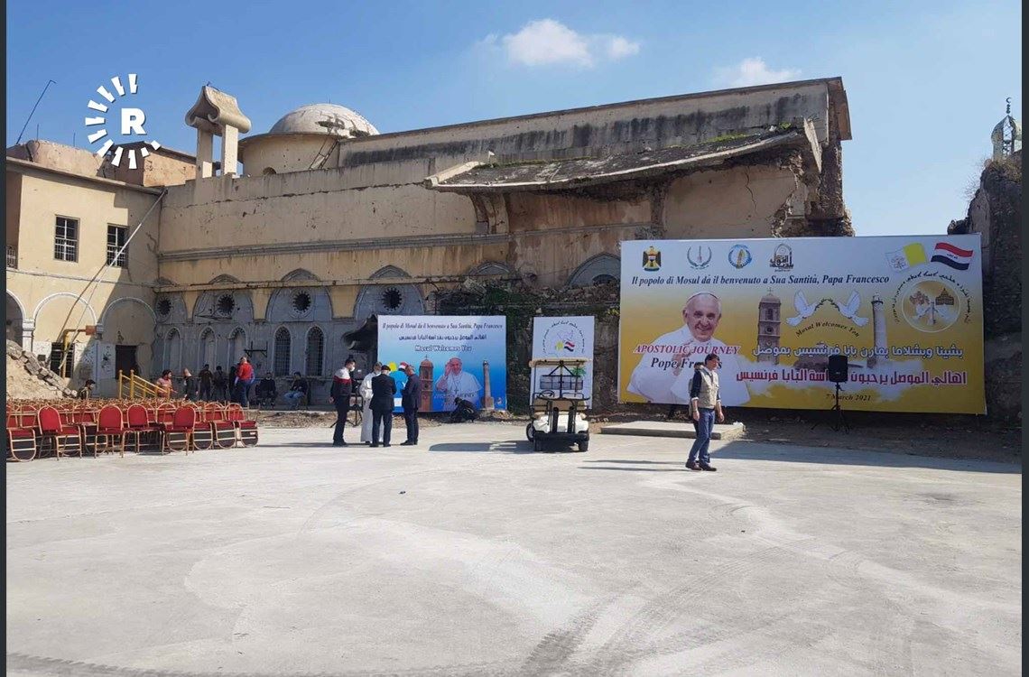 Mosul prepares to welcome Pope Francis