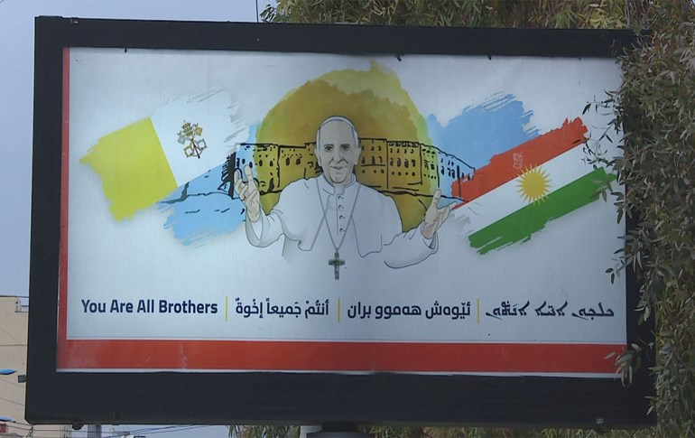 بۆ بینینی پاپا فرانسیس 200 کەسی بیانی دێنە هەولێر 