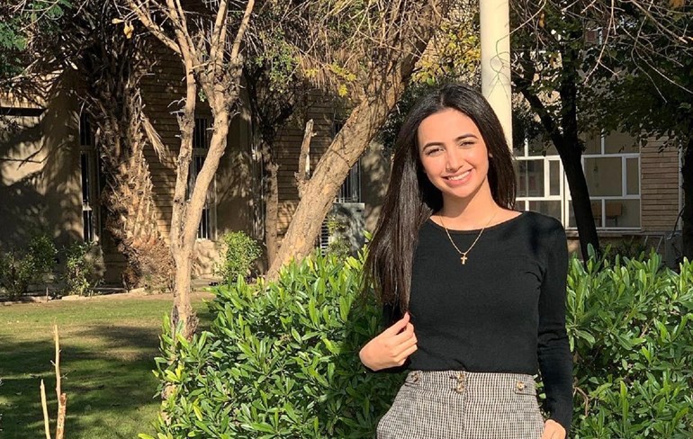 Beshara Habeeb,19, is from the Christian town of Shaqlawa, Erbil province. Photo courtesy of Beshara