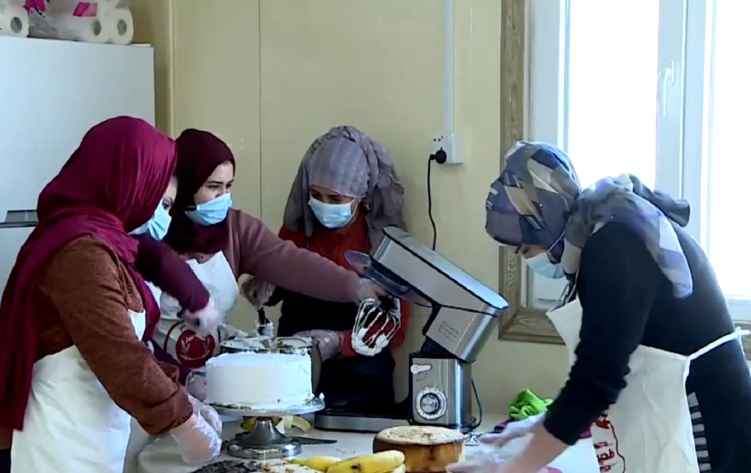 Li Kampa Domîz jinên penaber kargeheke şêraniyê vekirin