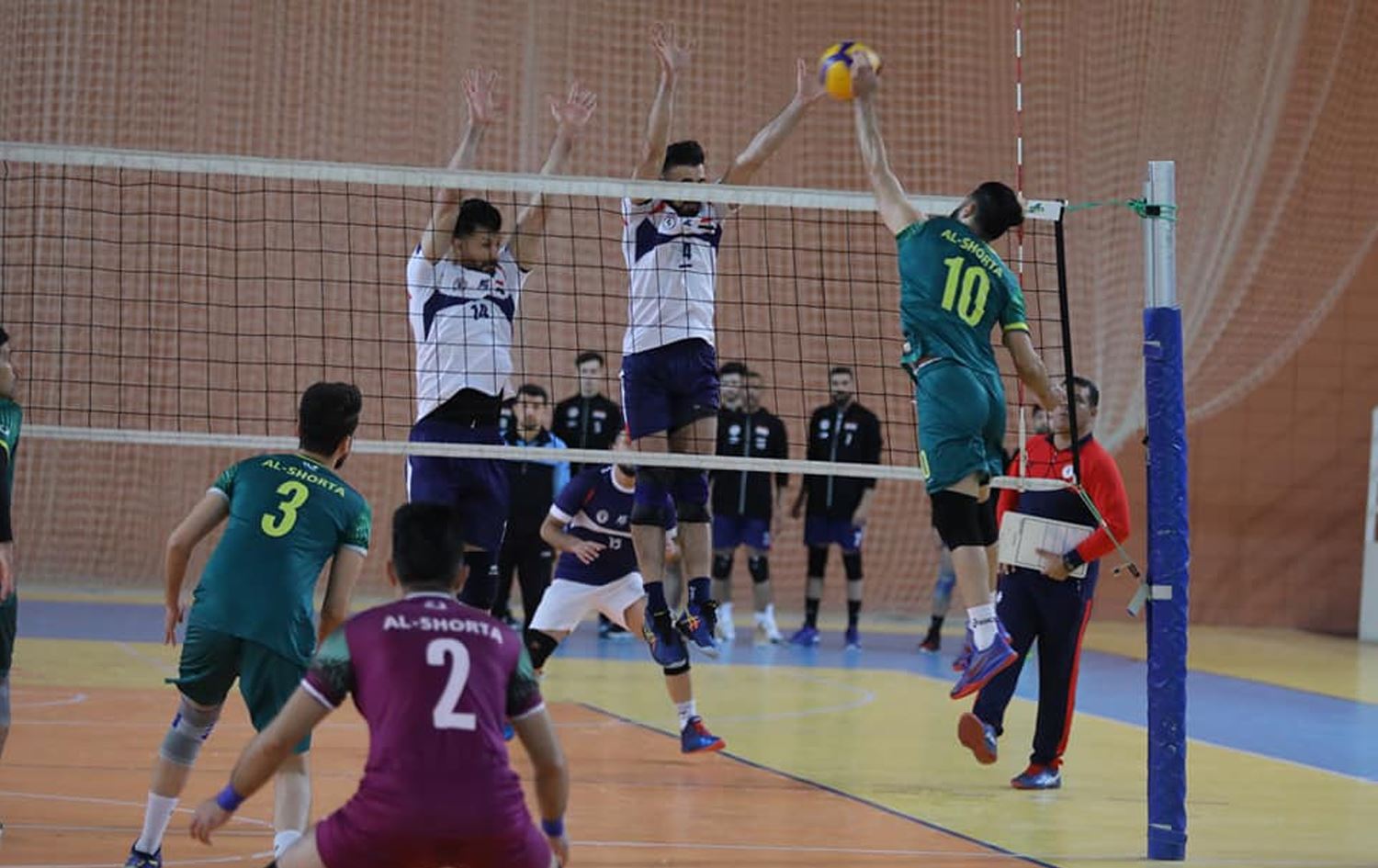 پێشمەرگەی سلێمانی و شورتە یاری لوتکە دەکەن