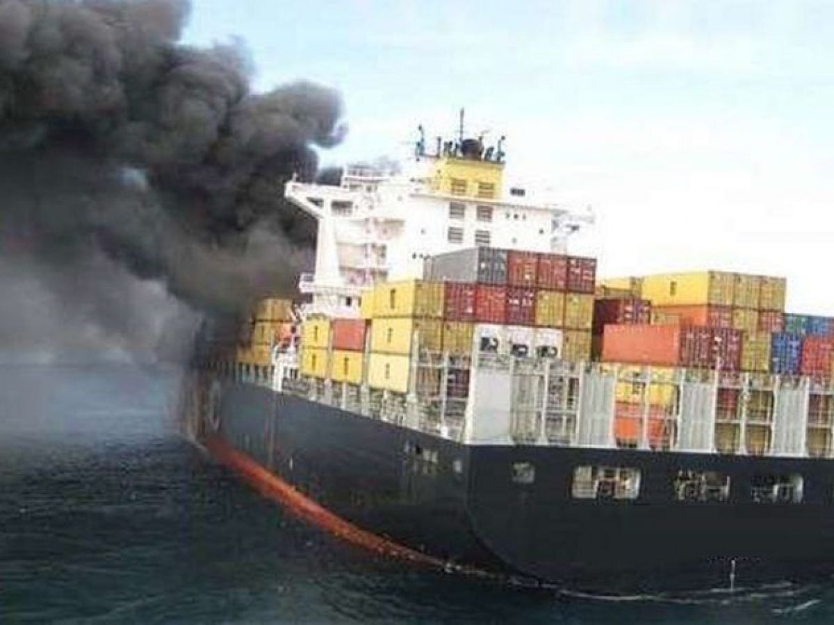 İran'a ait konteyner gemisine Akdeniz'de saldırı
