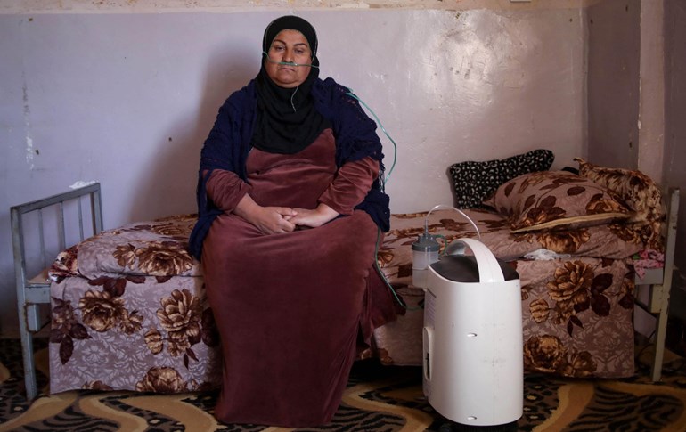 Yek ji birîndarên Helebceyê