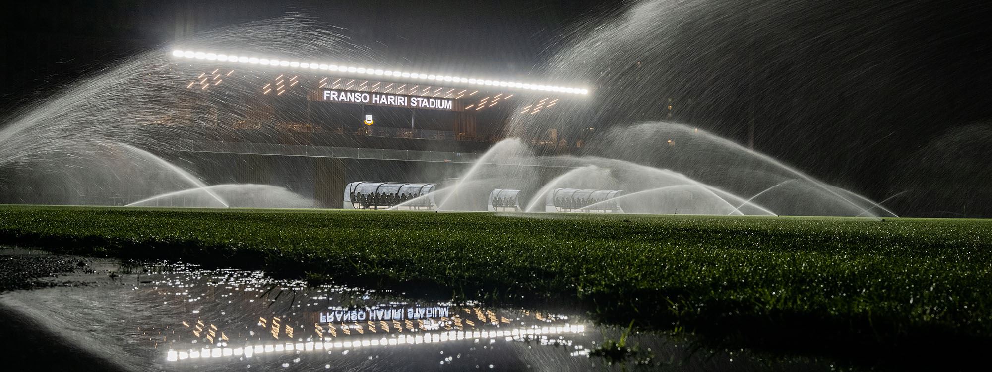Dîmenên balkêş ên Stadyuma Franso Herîrî ji kameraya Rûdawê