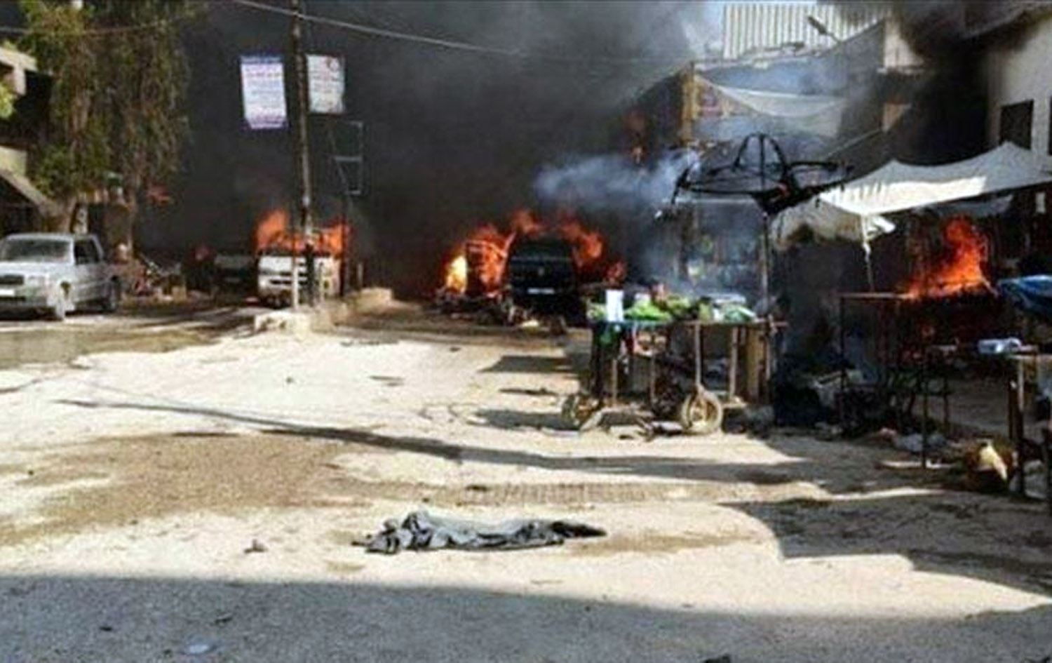 تەقینەوەیەک لە حەلەب روویدا و کوژراو و برینداری لێکەوتەوە