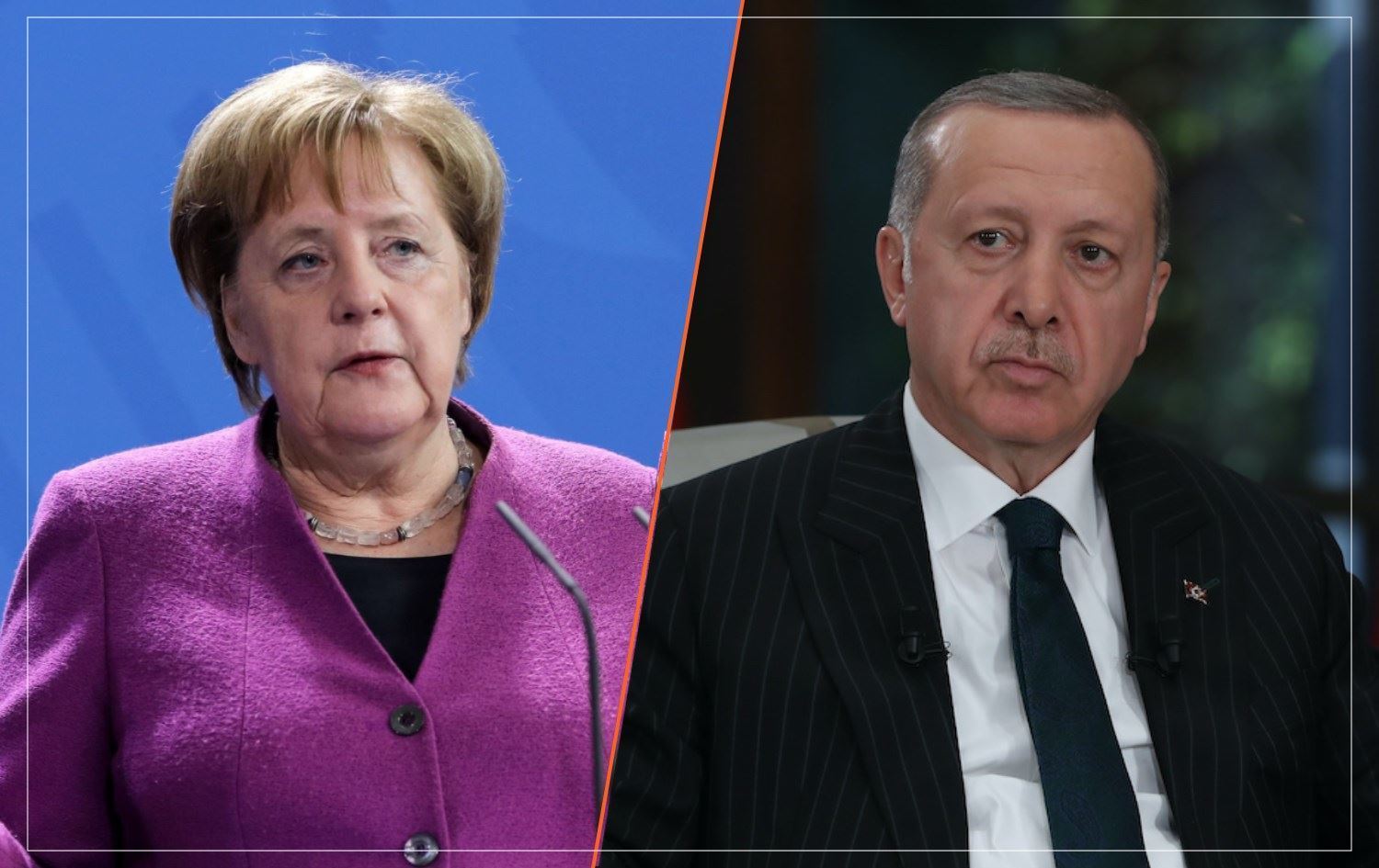 Erdoğan ile Merkel video konferans görüşmesi gerçekleştirdi