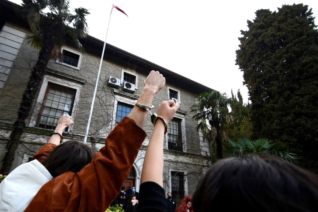 Boğaziçi Üniversitesi eylemlerinde gözaltına alınan 46 öğrenci daha serbest bırakıldı
