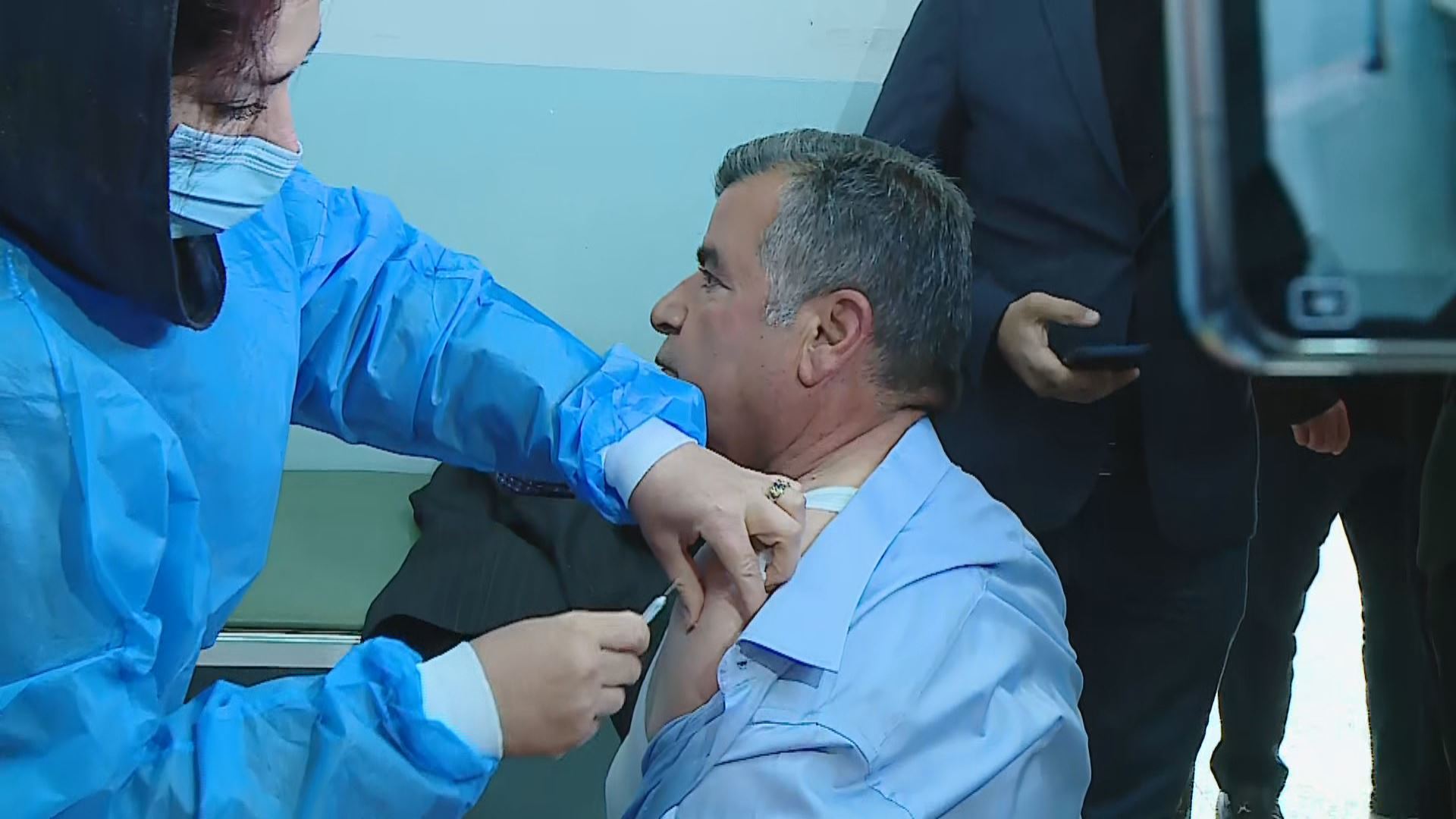 Duhok’ta AstraZeneca aşılarına başlandı