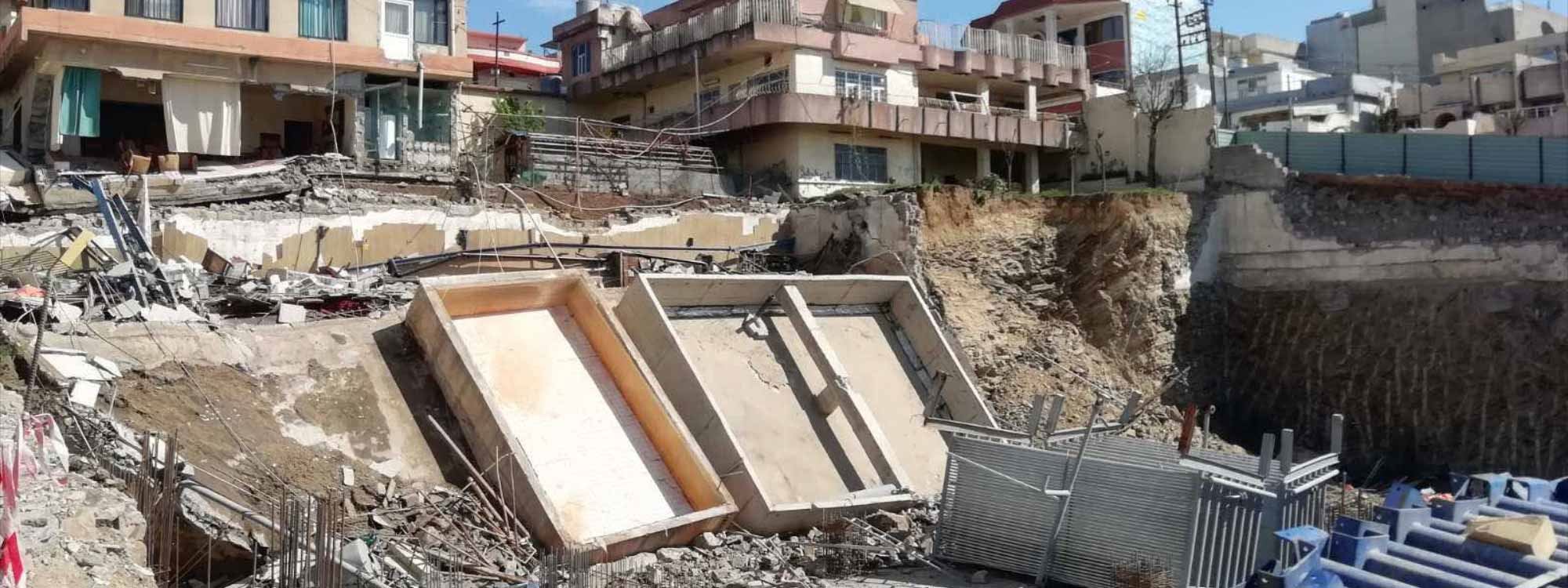 'یەکەمین کارگەی سەهۆڵ' لە سلێمانی رووخا