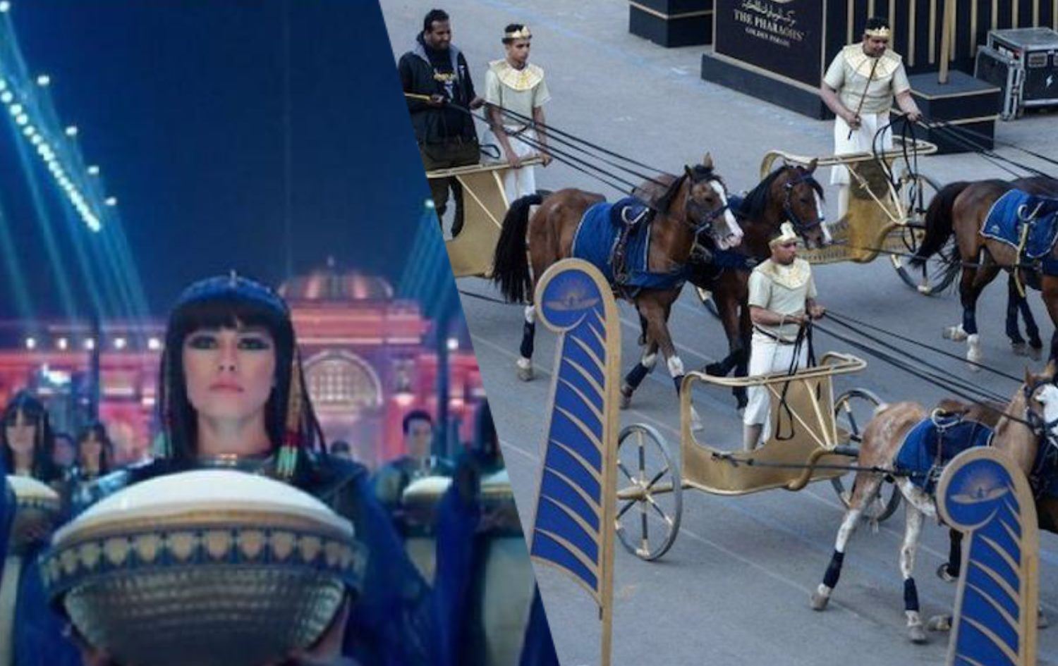 Kahire’de Mısır mumyalarına görkemli tören