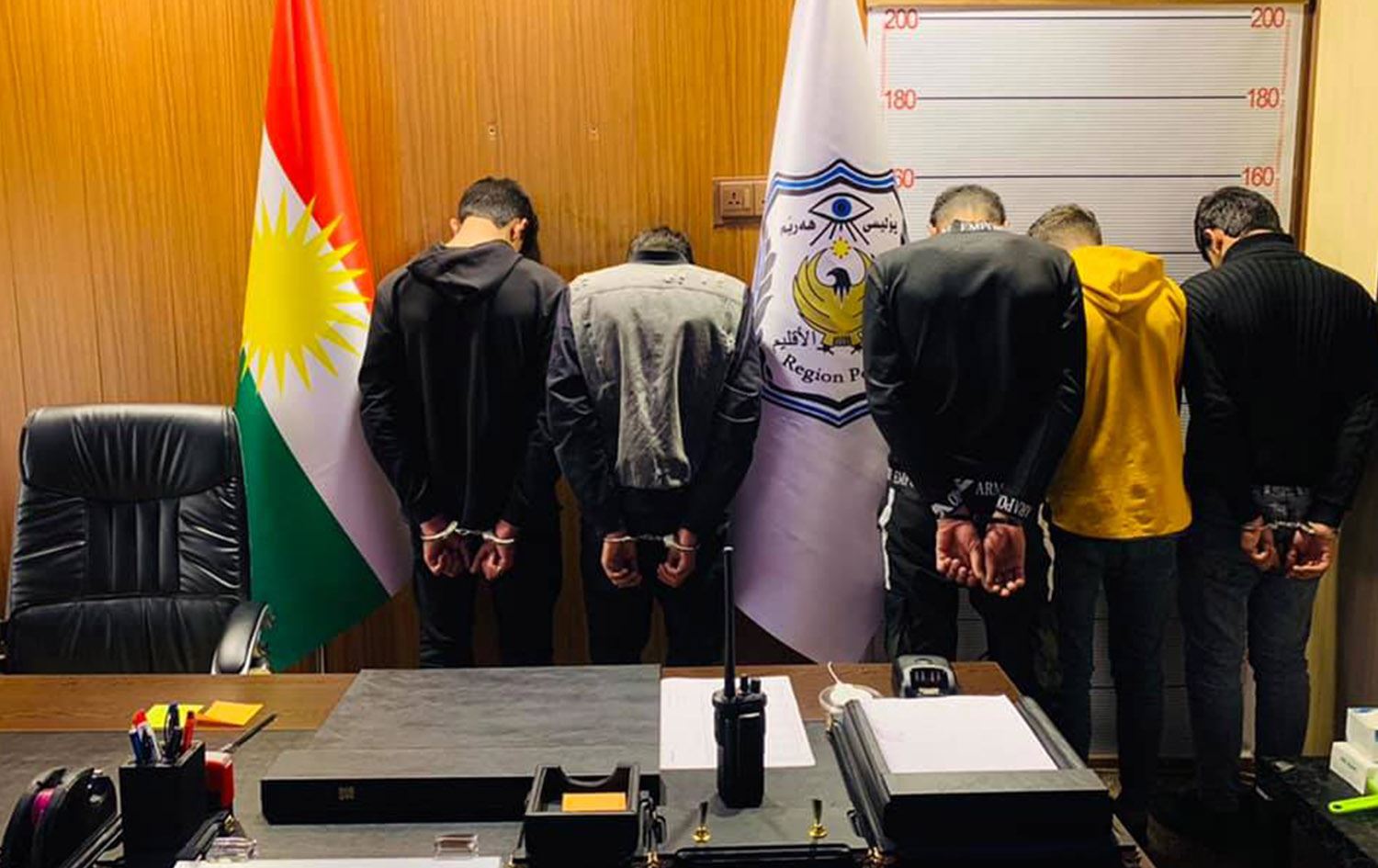 پێنج گەنج لە سۆران لەسەر 'دزینی' چوار تۆپ وایەر دەستگیردەکرێن