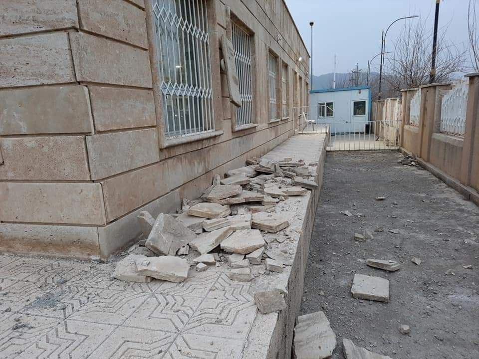 بوومەلەرزەیەک سلێمانی، مەریوان و هەڵەبجەی هەژاند