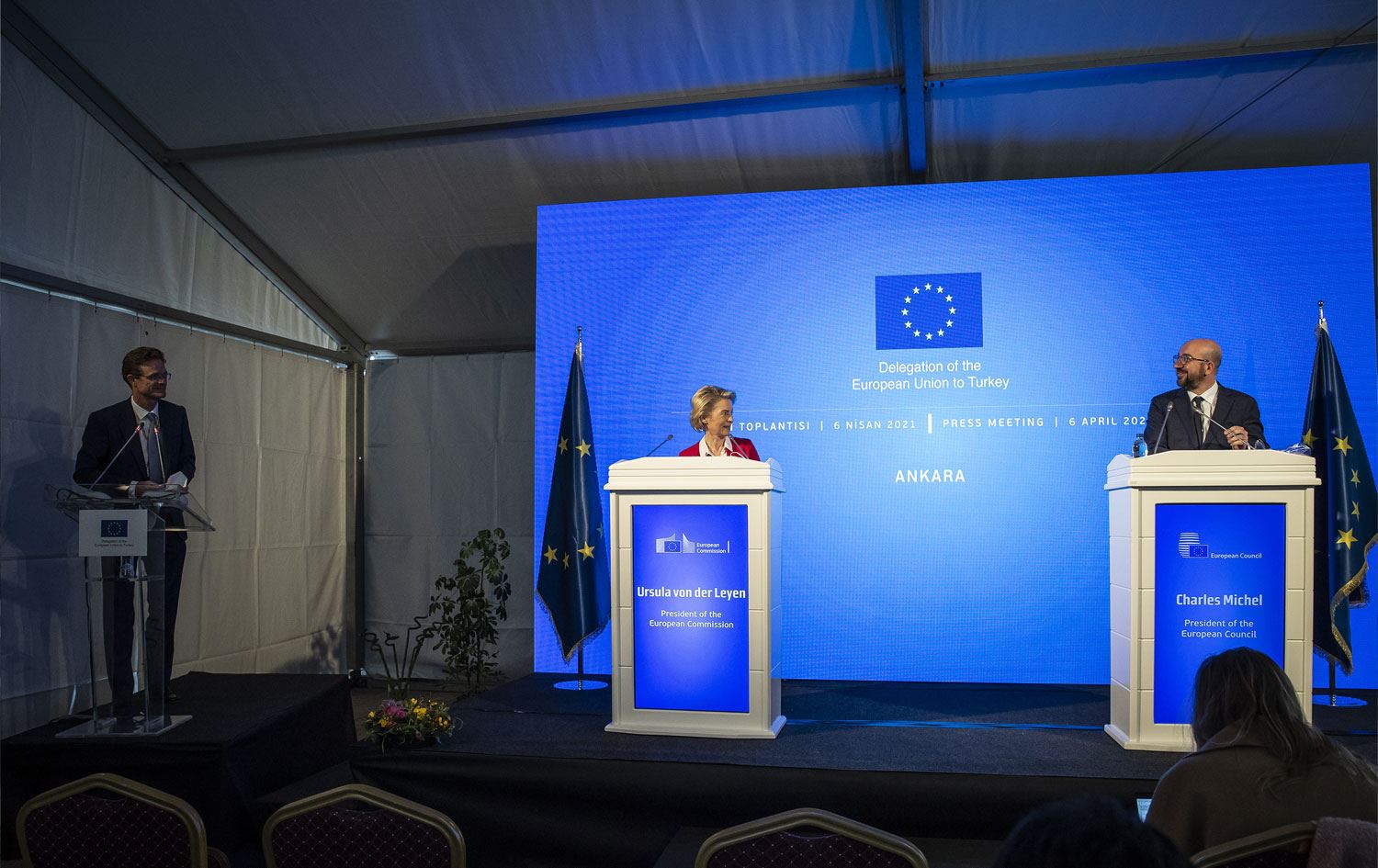 Leyen: Erdoğan’a AİHM’nin Demirtaş kararının net olduğunu belirttik