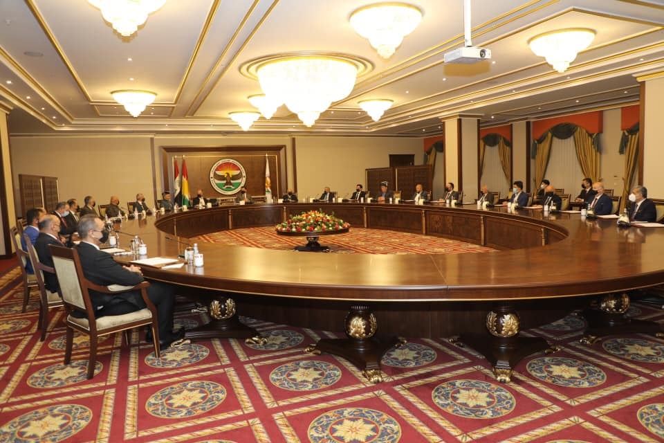 Başkan Neçirvan Barzani siyasi parti liderleri ile bir araya geldi