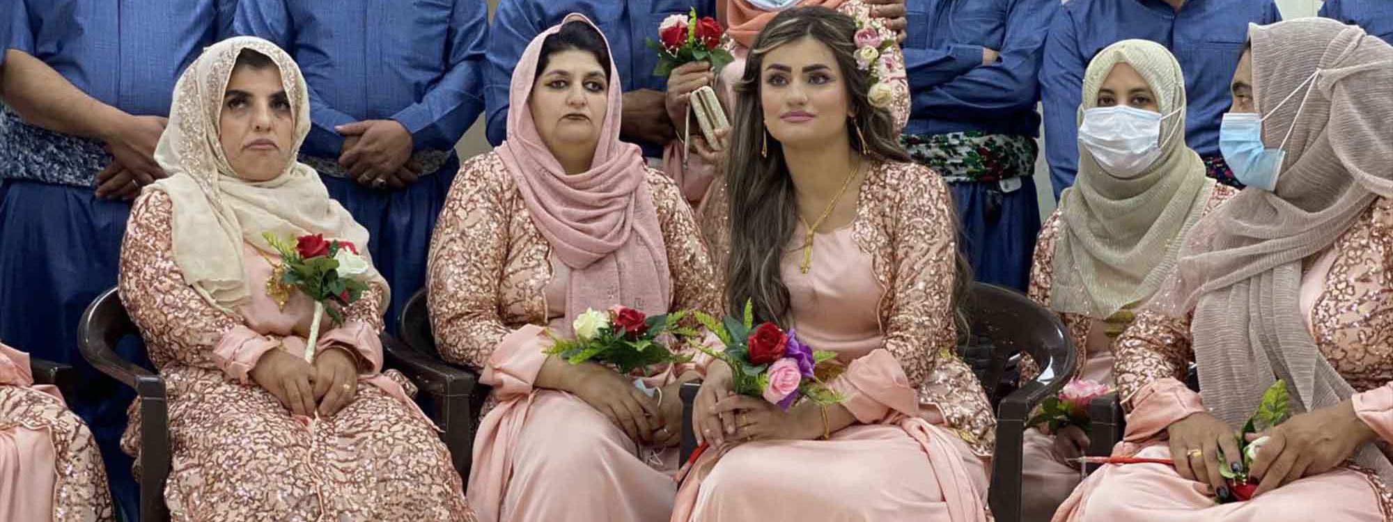 رێوڕەسمی هاوسەرگیری بۆ 48 نابینا، نابیست و خاوەن پێداویستیی تایبەت