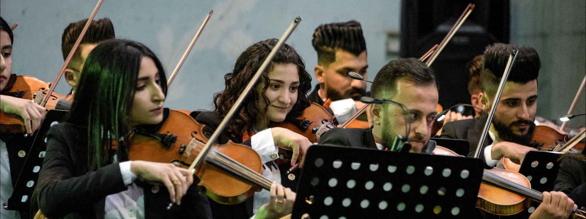 WÊNE – Yekem orkestraya piştî şerê DAIŞê li Mûsilê