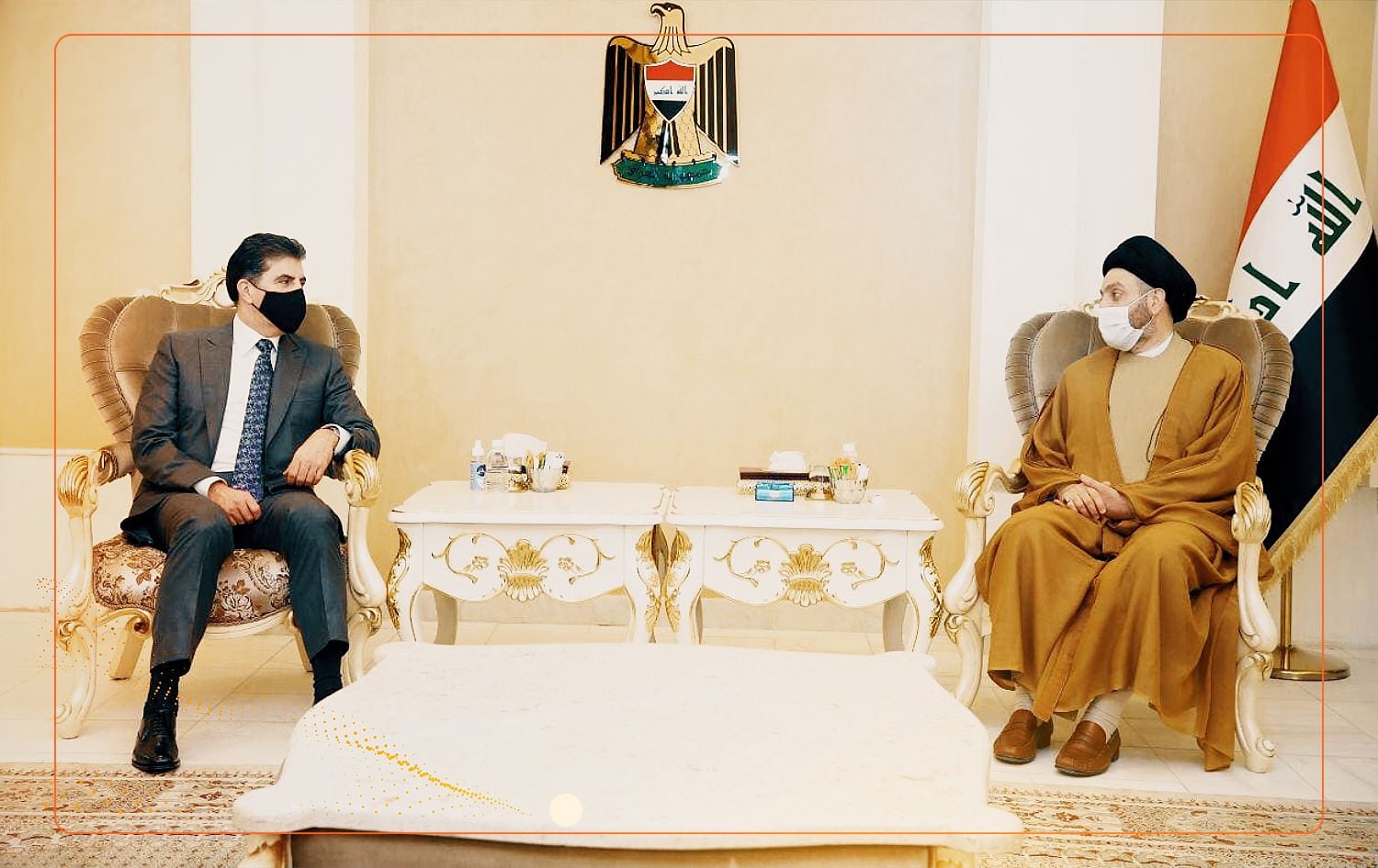 Başkan Neçirvan Barzani, Ammar Hekim ile bir araya geldi