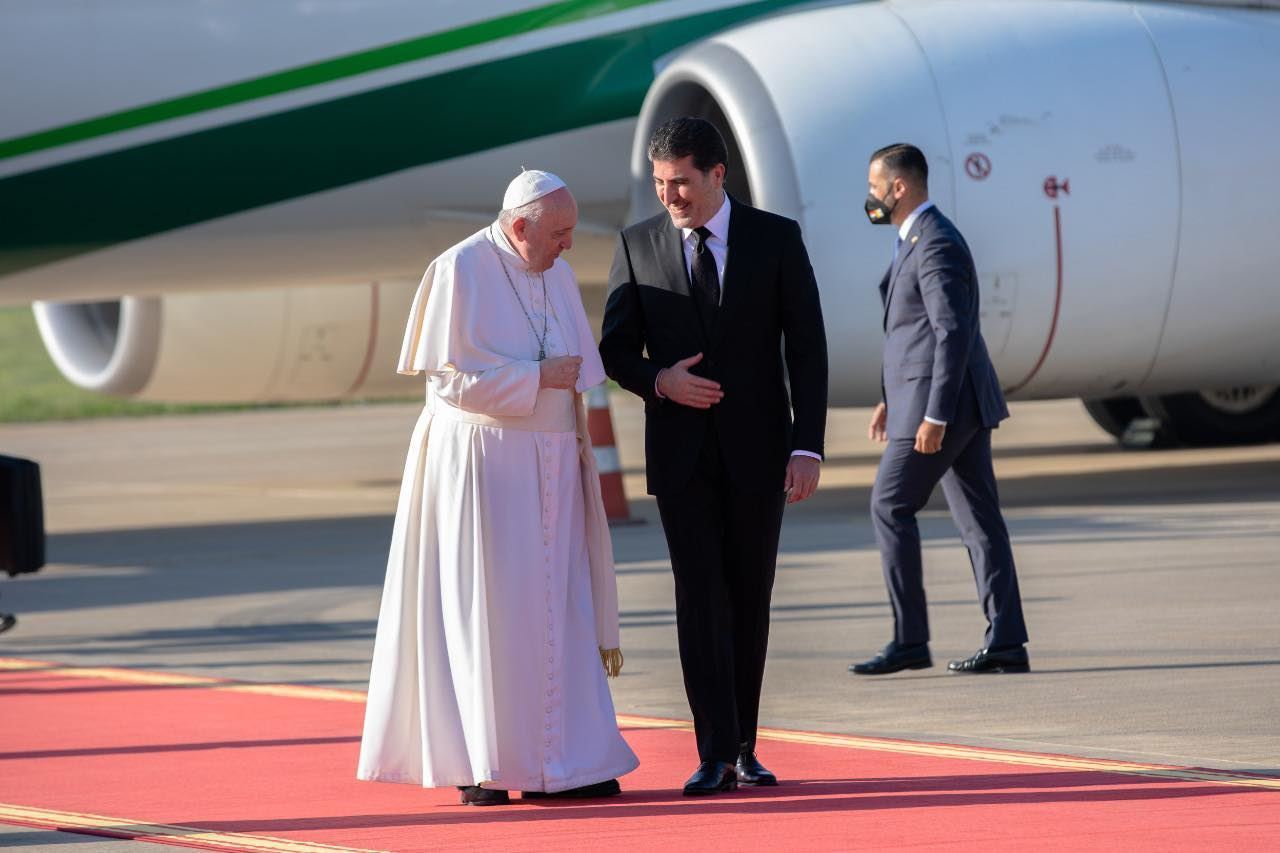 Papa Francis peyamek ji Serokê Herêma Kurdistanê re şand