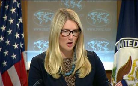 “Our policy on this issue has been clear,” Marie Harf said. “Iraq’s energy resources belong to all of the Iraqi people. These questions should be resolved in a manner consistent with the Iraqi constitution.”