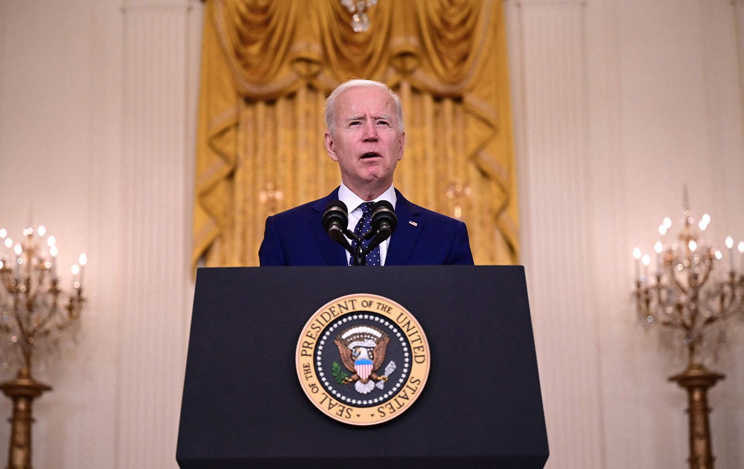 بایدن: ویلایەتە یەکگرتووەکانی ئەمریکا بەدوای هەڵکشان و ململانێدا نییە لەگەڵ رووسیا