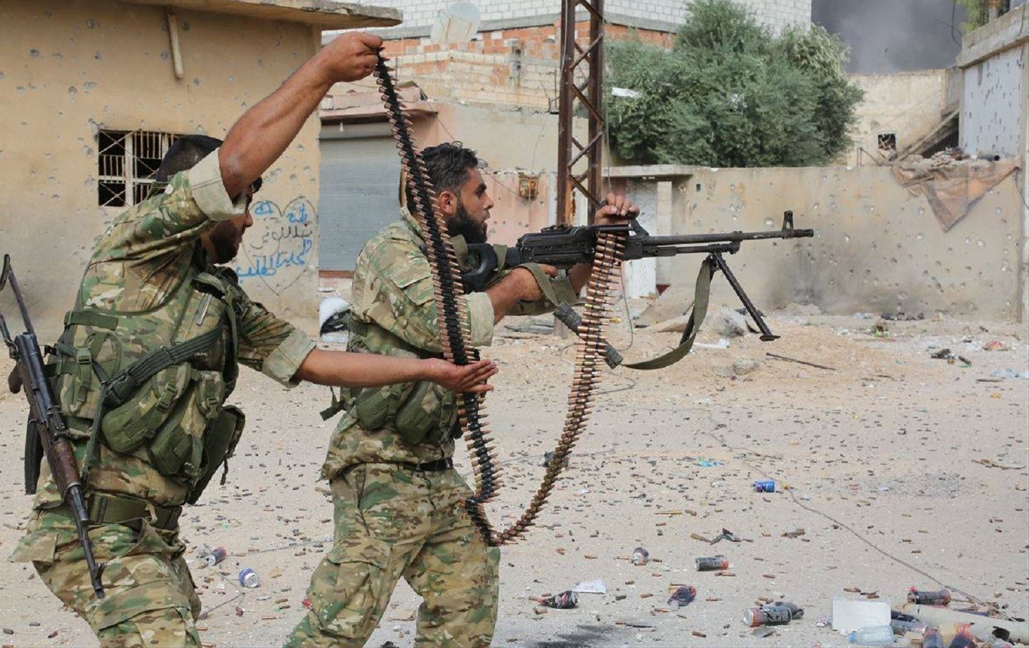 Rojava’da şiddetli çatışma! Toplar Ceylanpınar’a düştü