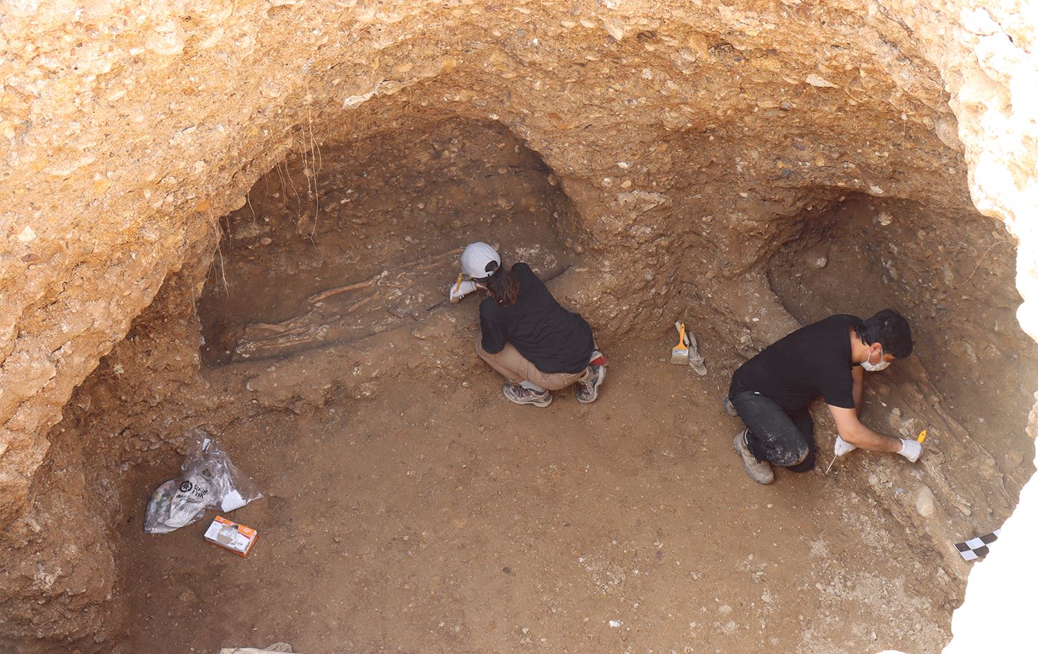 Adıyaman’da 1500 yıllık oda mezar bulundu