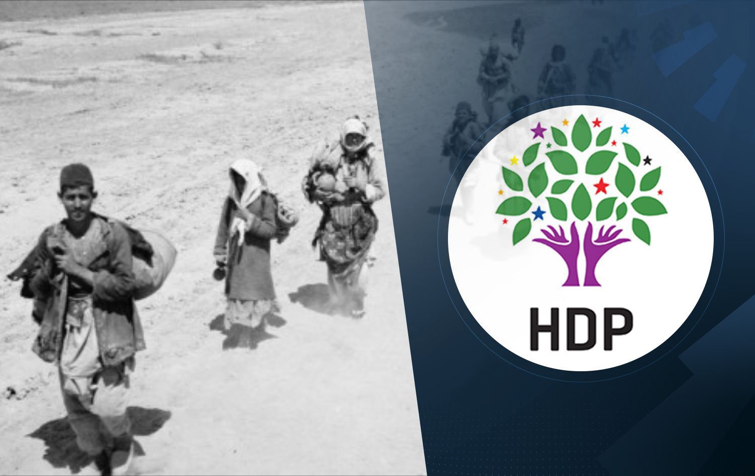 HDP: 106 sal e Tirkiye ji rûbirûbûna jenosîda Ermenî direve
